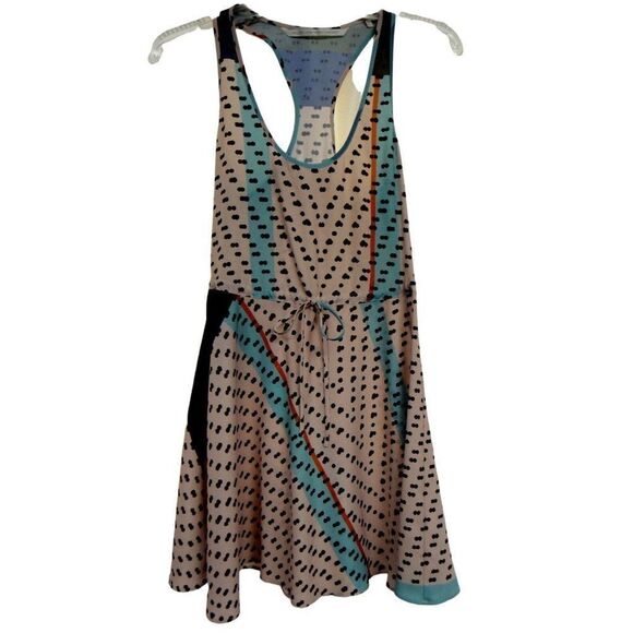 Twelfth Street by Cynthia Vincent Racer Back Pop Art Tank Dress Sz 0 - Picture 6 of 6